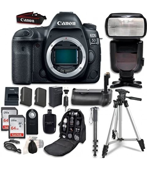 Brand New Canon EOS 5D Mark IV DSLR Camera 30.4 MP DSLR Complete